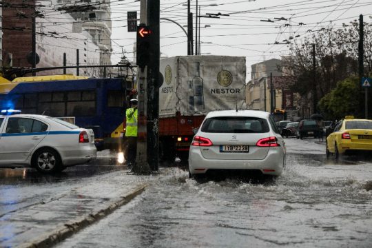 Αποκαταστάθηκε η κυκλοφορία στην Πειραιώς