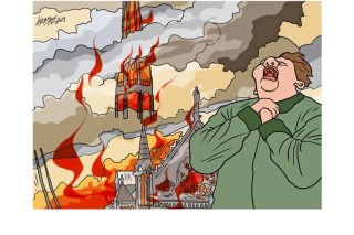 Σκίτσο της Εφ.Συν. (Κ. Γρηγοριάδης 17.04.2019)