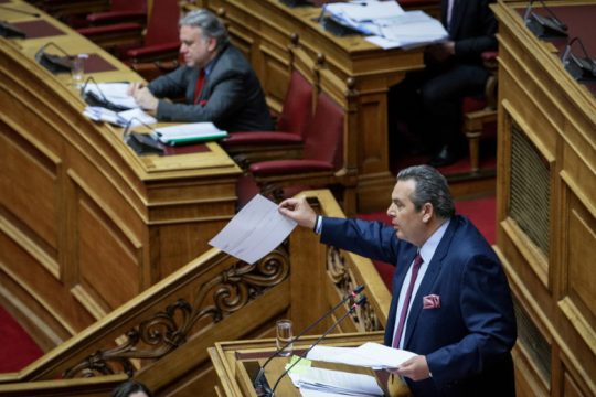 Πολιτική ένταση με αφορμή τις καταγγελίες Καμμένου