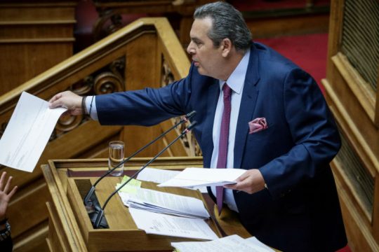 Άλλος για τον Πάνο Καμμένο