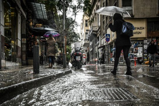 Άστατος καιρός έως και την Τρίτη