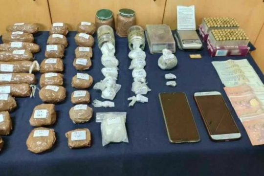 Ρέθυμνο: Συνελήφθησαν δύο αδέρφια με 1,3 κιλά κοκαΐνης