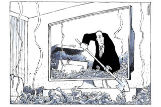 Το σκίτσο της ΕΦ.ΣΥΝ. [Μ. Κουντούρης 11.04.2019]