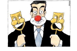 Σκίτσο της Εφ.Συν. (Μ. Κουντούρης 18.04.2019)