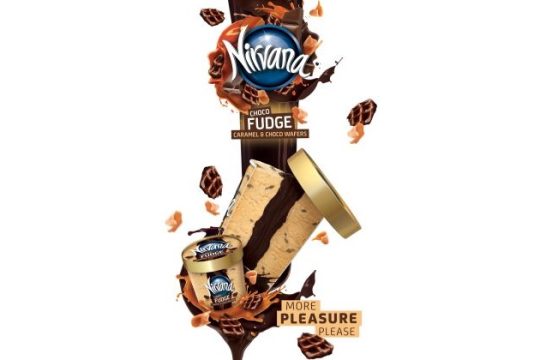 Nirvana Choco Fudge Caramel & Choco Wafers: More pleasure please