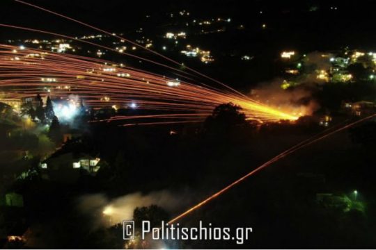 Εντυπωσιακός και ο φετινός Ρουκετοπόλεμος