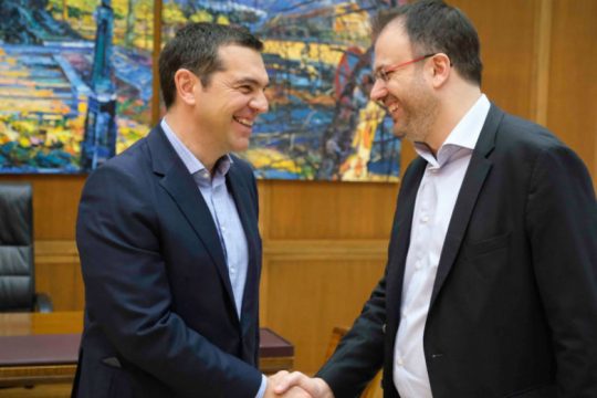 Συνεργασία ΣΥΡΙΖΑ-ΔΗΜΑΡ με στόχο μια ισχυρή προοδευτική συμμαχία