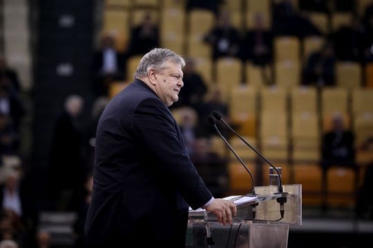 Ανακοίνωση Ευ. Βενιζέλου για ΣΥΡΙΖΑ και «Αυγή»