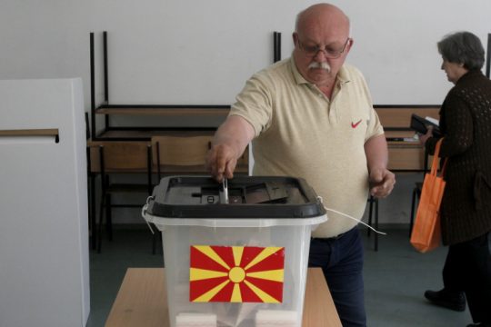Χαμηλή συμμετοχή στις προεδρικές της Βόρειας Μακεδονίας