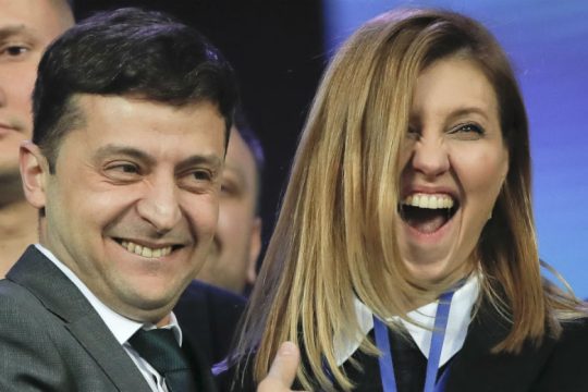 Ένα βήμα πριν την προεδρία της Ουκρανίας ο κωμικός ηθοποιός Ζελένσκι