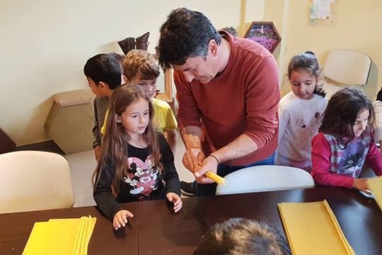 Στο Μουσείο Μελιού της βιολογικής μελισσοκομικής εταιρείας «Αξιον Εστί»