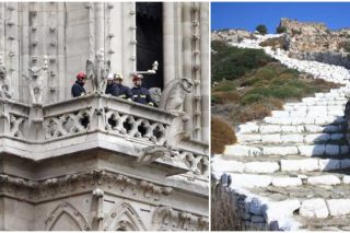 Οι γενναίοι πυροσβέστες της Notre Dame και τα ελληνικά «Μονοπάτια Πολιτισμού»