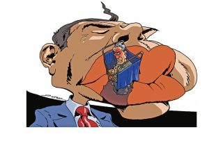 Σκίτσο της Εφ.Συν. (Π. Ζερβός 31.05.2019)