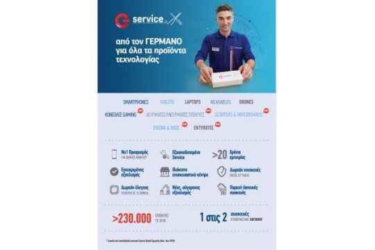 ΓΕΡΜΑΝΟΣ: Εξουσιοδοτημένο service σε νέες κατηγορίες προϊόντων τεχνολογίας