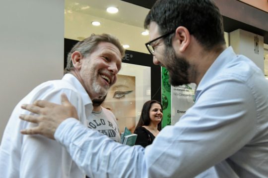 Με τον Π. Γερουλάνο συναντήθηκε ο Ν. Ηλιόπουλος