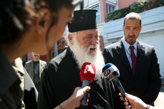Στο Παίδων ο αρχιεπίσκοπος Ιερώνυμος για την 8χρονη Αλεξία