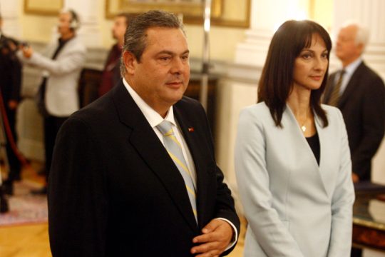Στη Βουλή έφερε τις κατηγορίες κατά Κουντουρά ο Καμμένος