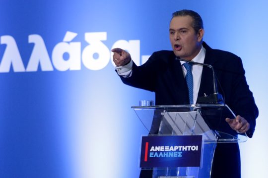 Καμμένος: Εμείς τα κάναμε όλα
