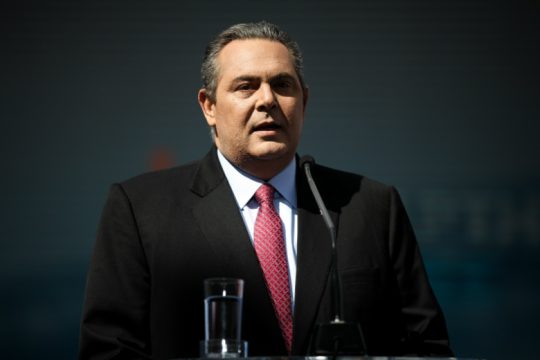 Καμμένος: Συνειδητοποιημένα δεν ανήκουμε σε κανένα ευρωπαϊκό κόμμα