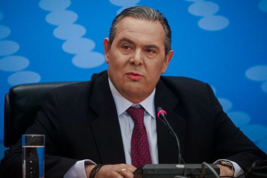Καμμένος: Θα επιδιώξουμε άμεσα εκλογές