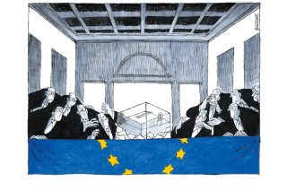 Το σκίτσο της «Εφ.Συν.» [Μ. Κουντούρης 16.05.2019]
