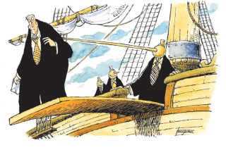 Σκίτσο της Εφ.Συν. (Μ. Κουντούρης 19.05.2019)