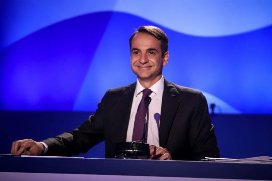 Διακαναλική συνέντευξη Τύπου από τον Κ. Μητσοτάκη