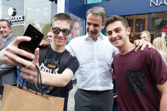 Ποιος θα το περίμενε, ο Μητσοτάκης στο Περιστέρι
