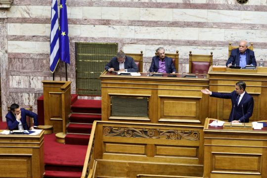 Ο Κυριάκος για Χίο τράβηξε