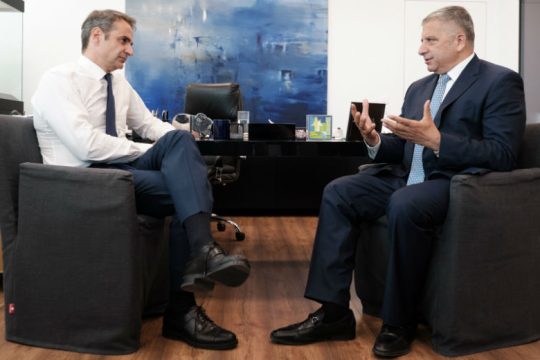 Διαδοχικές συναντήσεις Μητσοτάκη με υποψήφιους Περιφερειάρχες