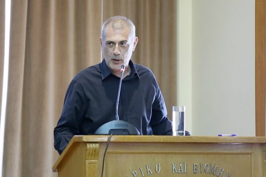 Απολογισμός έργου και παρουσίαση προγράμματος από τον Γ. Μώραλη