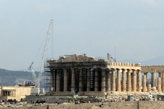 «Πράσινο» φως από το ΚΑΣ για το εσωτερικό του Παρθενώνα