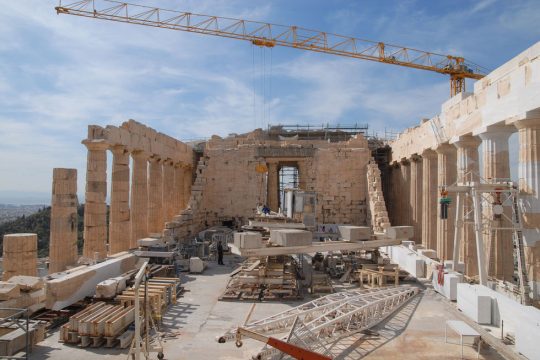 Ο Παρθενώνας πιο κοντά στην αρχική μορφή του