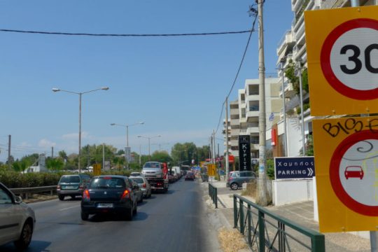 Παραδίδεται το Σάββατο το τμήμα της νέας Λεωφόρου Ποσειδώνος