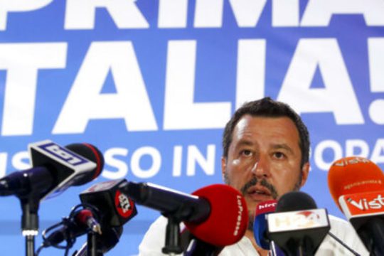 Πρώτο κόμμα στην Ιταλία η ακροδεξιά Λέγκα του Σαλβίνι