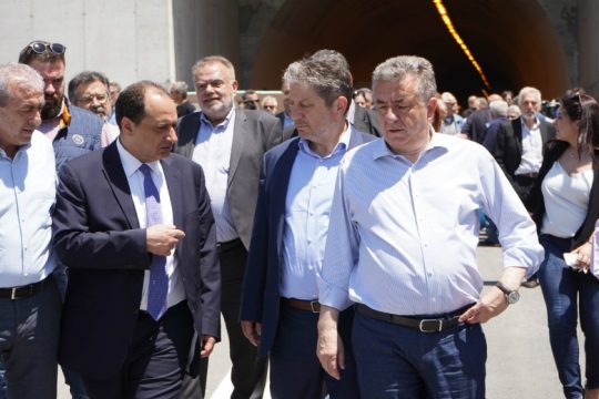 Στην κυκλοφορία ο νέος οδικός άξονας Αγία Βαρβάρα – Μοίρες