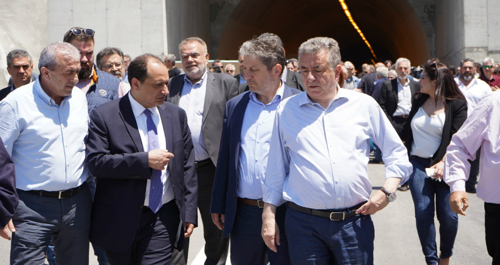 Στην κυκλοφορία ο νέος οδικός άξονας Αγία Βαρβάρα – Μοίρες
