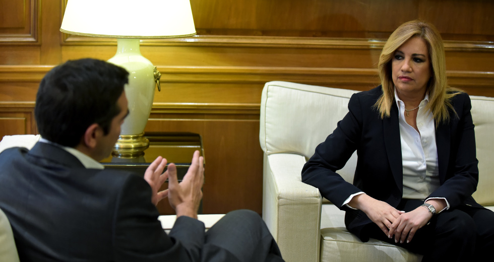 Ειρωνικό σχόλιο Γεννηματά για τη στήριξη Τσίπρα σε Τίμερμανς