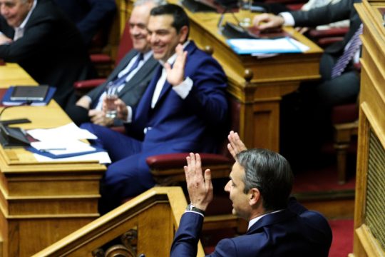 Τσίπρας – Μητσοτάκης: 1 – 0