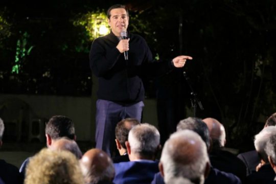 Τσίπρας από Χουδέτσι: «Θα συνεχίσουμε με τη στήριξη των πολλών»