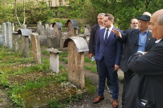Στην «εβραϊκή συνοικία» της Κρακοβίας ο Ν. Βούτσης