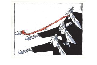 Σκίτσο της Εφ.Συν. (Μ. Κουντούρης 18.06.2019)