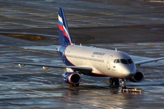 Αναστολή πτήσεων της Aeroflot στη Γεωργία