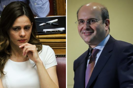 Σύγκρουση Αχτσιόγλου – Χατζηδάκη για Δικαιοσύνη και οικονομία