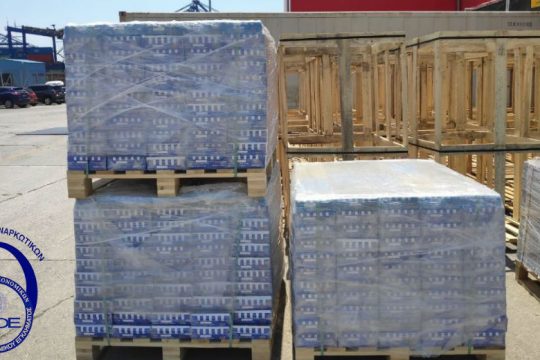 Η μεγαλύτερη ποσότητα ναρκωτικών που κατασχέθηκε στην Ελλάδα