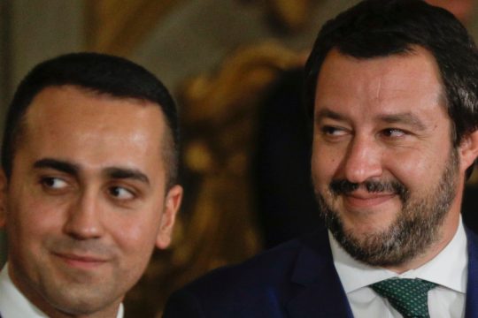 Συμφώνησαν σε κοινή πορεία Ντι Μάιο και Σαλβίνι