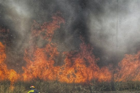 Πυρκαγιά στη Δυτική Αχαΐα