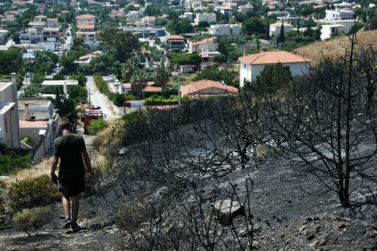 Υπό έλεγχο η πυρκαγιά στο Λαγονήσι