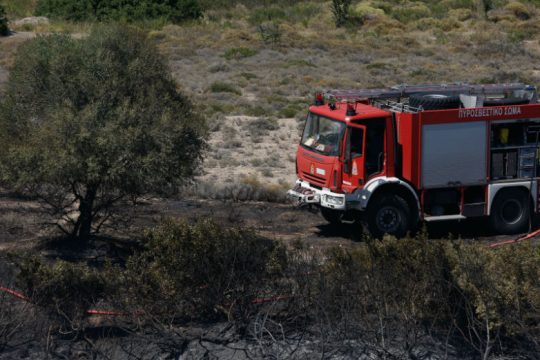 Συνελήφθη 76χρονος για εμπρησμό από αμέλεια στο Λαγονήσι