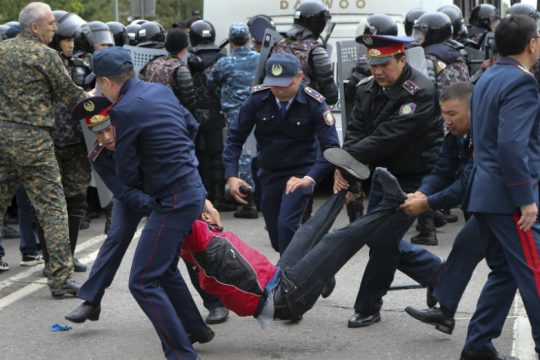 Πεντακόσιες συλλήψεις την ημέρα των εκλογών στο Καζακστάν